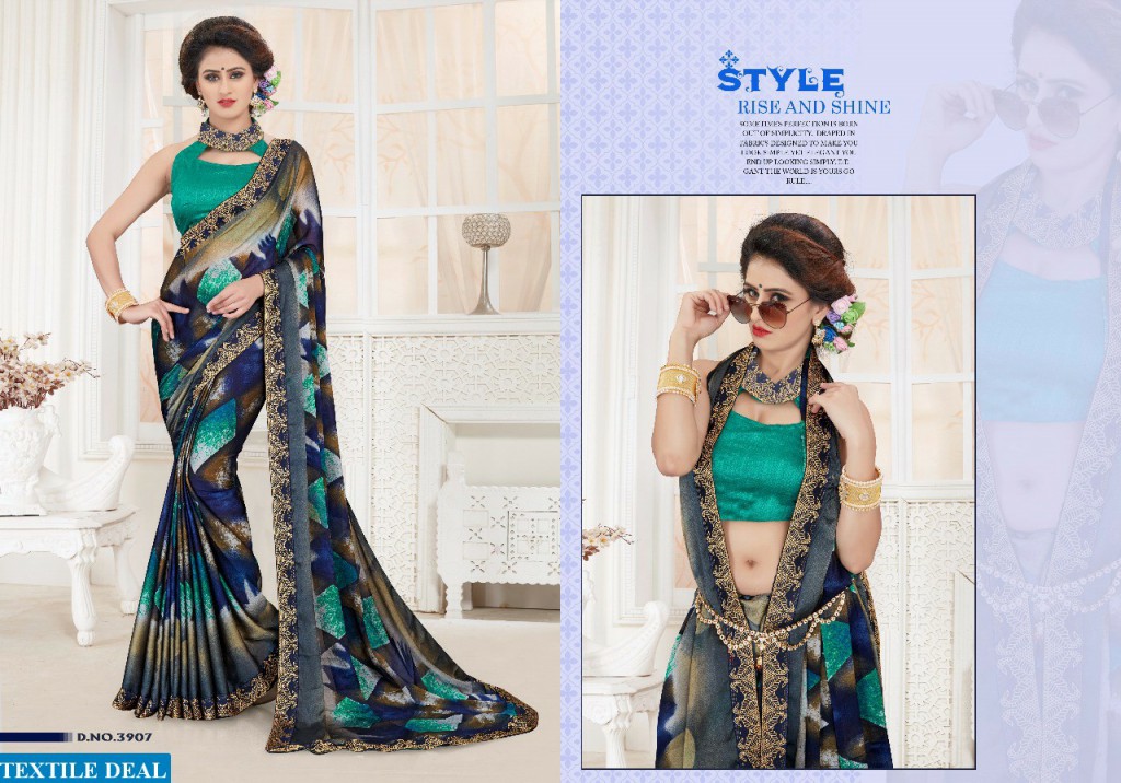 gurulaxmi chandani vol-2 Wholesale Rangoli Fabrics Saree
